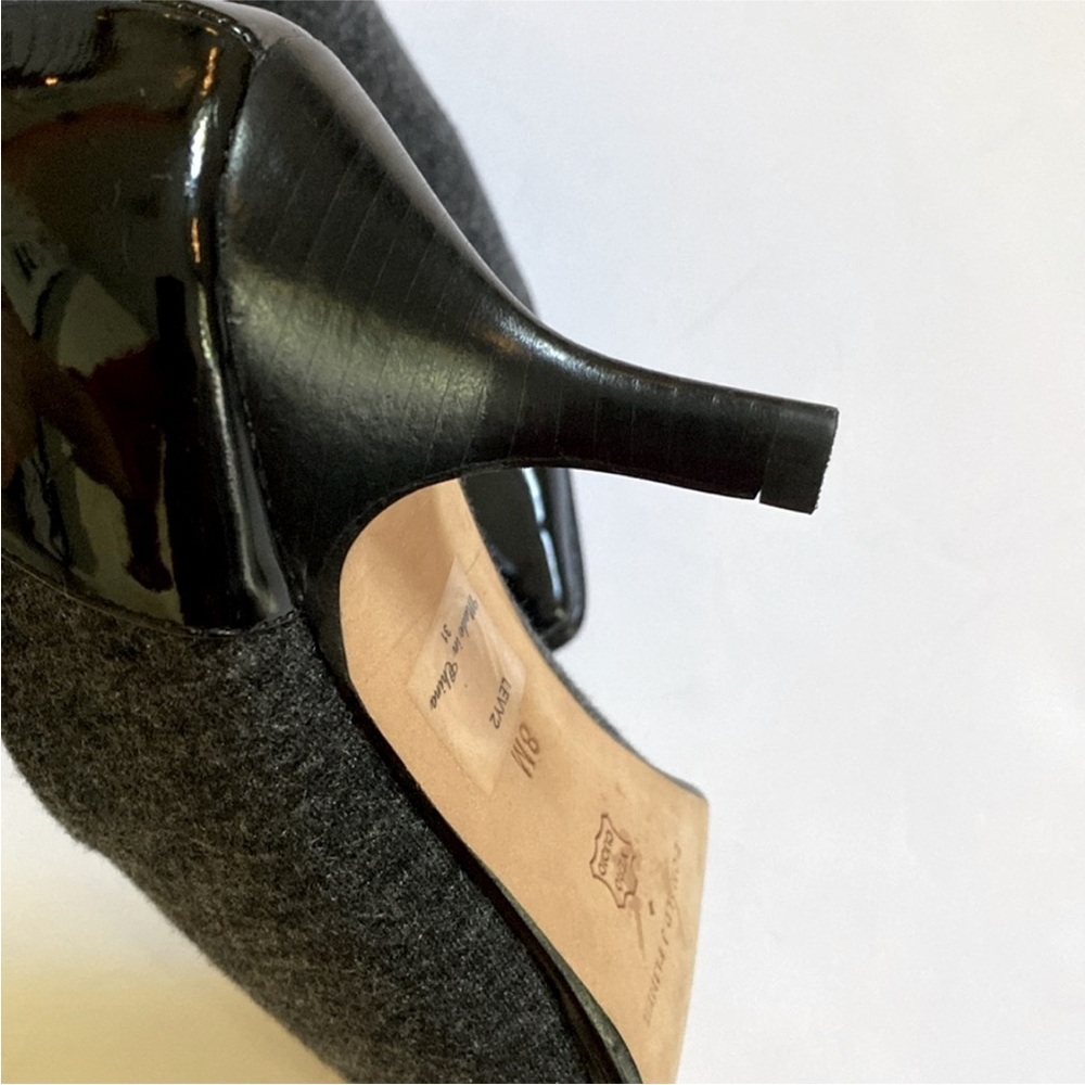 Donald J. Pliner Low Heels Shoes Ankle Size 8 Gray Black - Picture 3 of 15